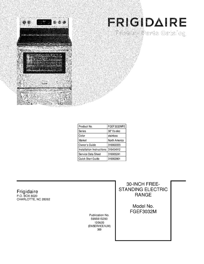 Diagram for FGEF3032MFE