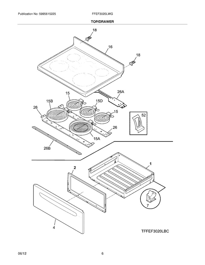 Diagram for FFEF3020LWG