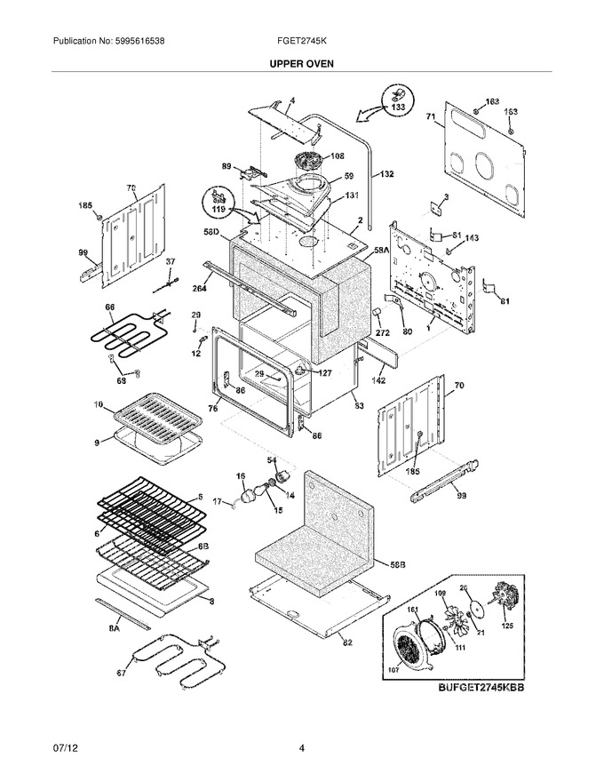 Diagram for FGET2745KWB