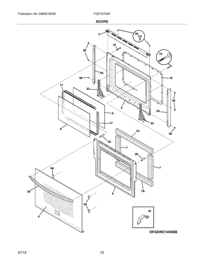 Diagram for FGET2745KWB