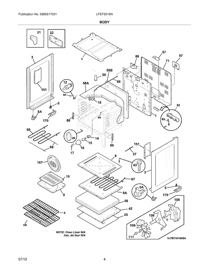 Diagram for LFEF3016NBA