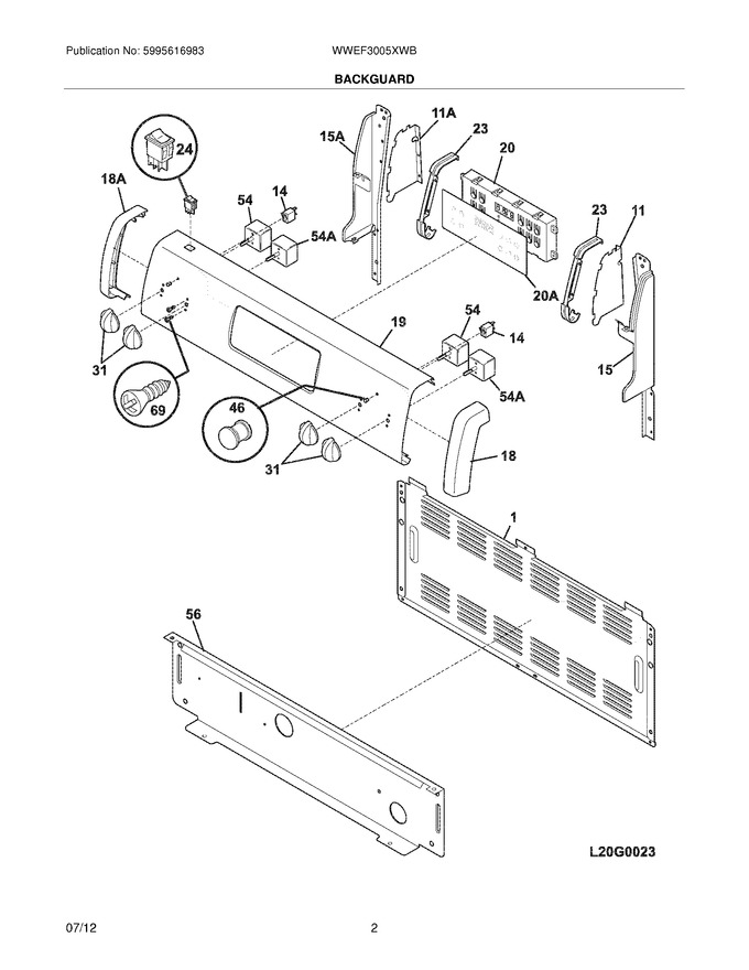 Diagram for WWEF3005XWB