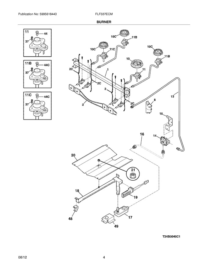 Diagram for FLF337ECM