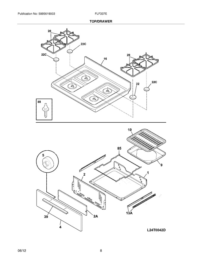 Diagram for FLF337EWH