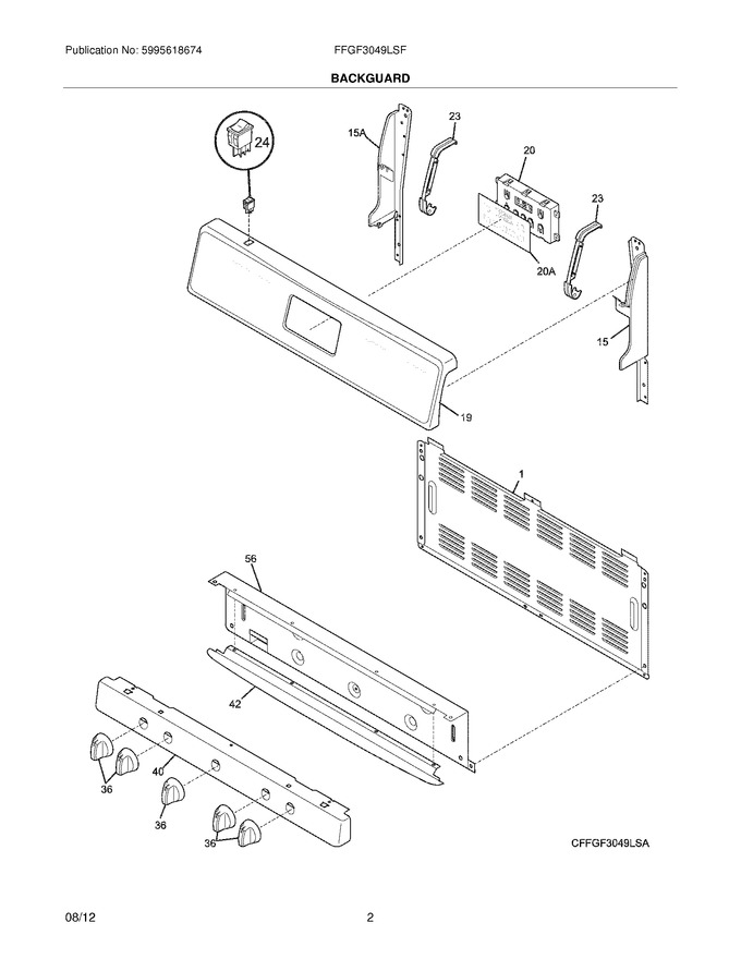 Diagram for FFGF3049LSF