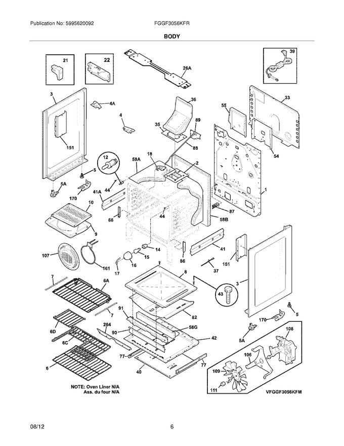 Diagram for FGGF3056KFR
