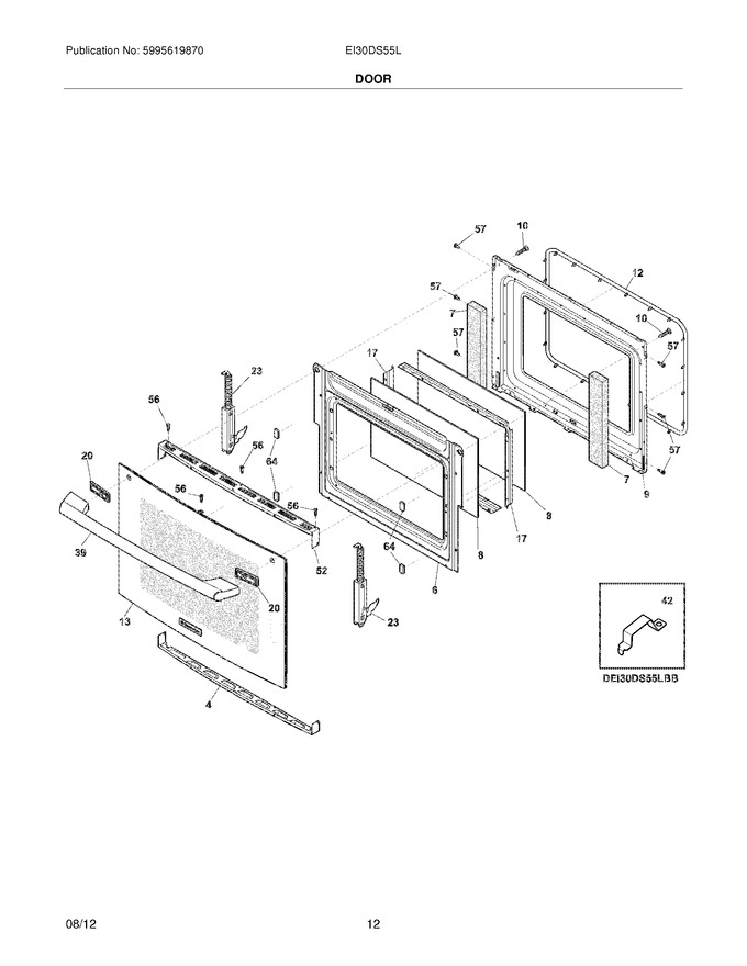 Diagram for EI30DS55LWB