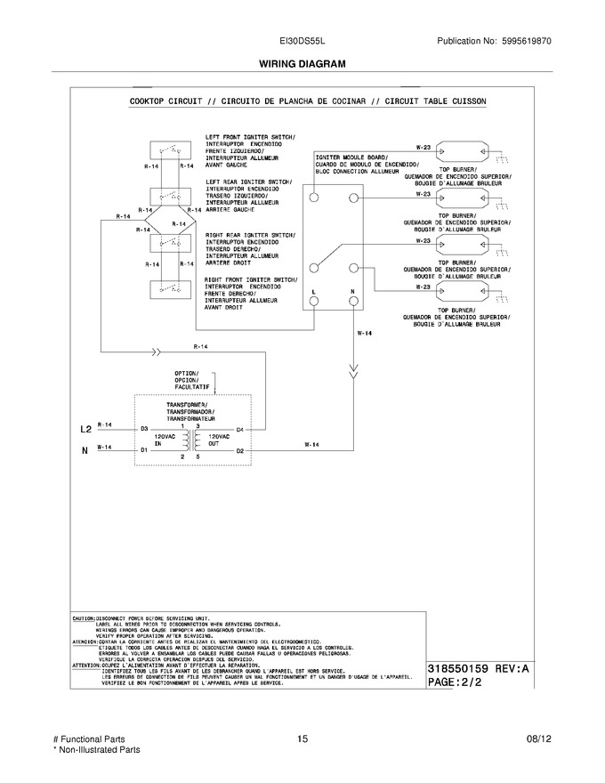 Diagram for EI30DS55LWB