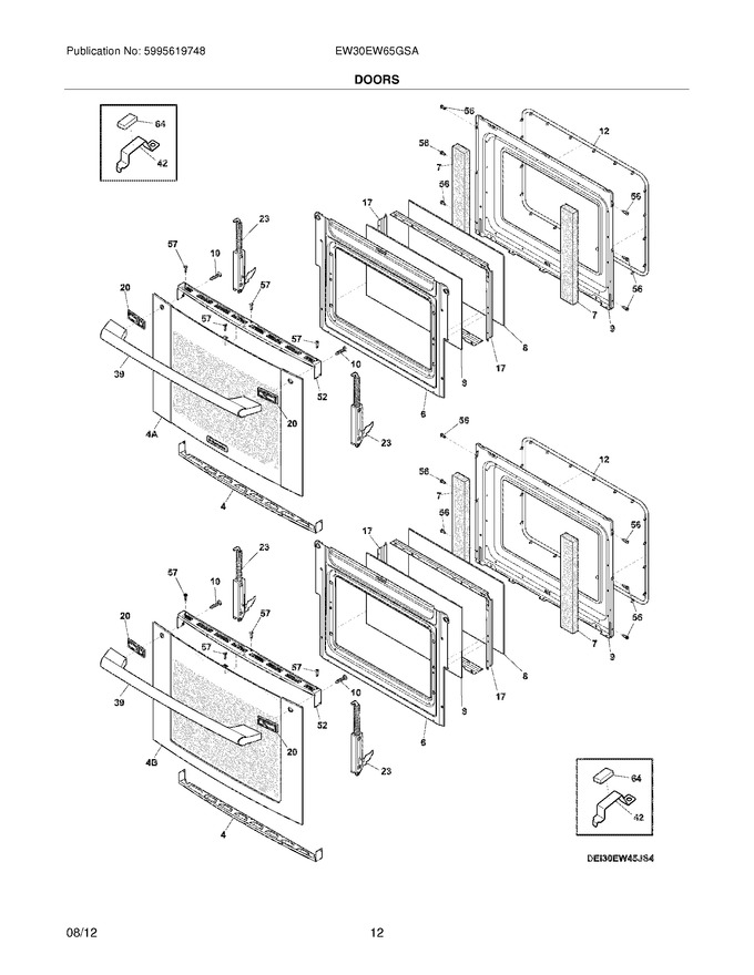 Diagram for EW30EW65GSA