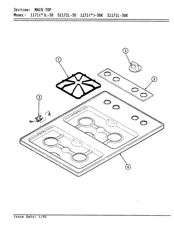 Diagram for 1171AL-30K