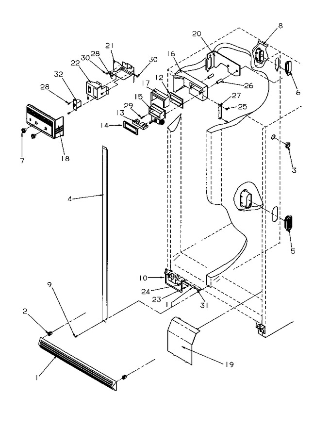 Diagram for 2599A (BOM: P1190419W L)