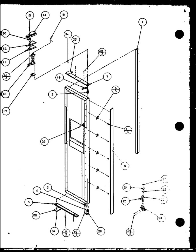 Diagram for 2599CIWW (BOM: P1121501W W)