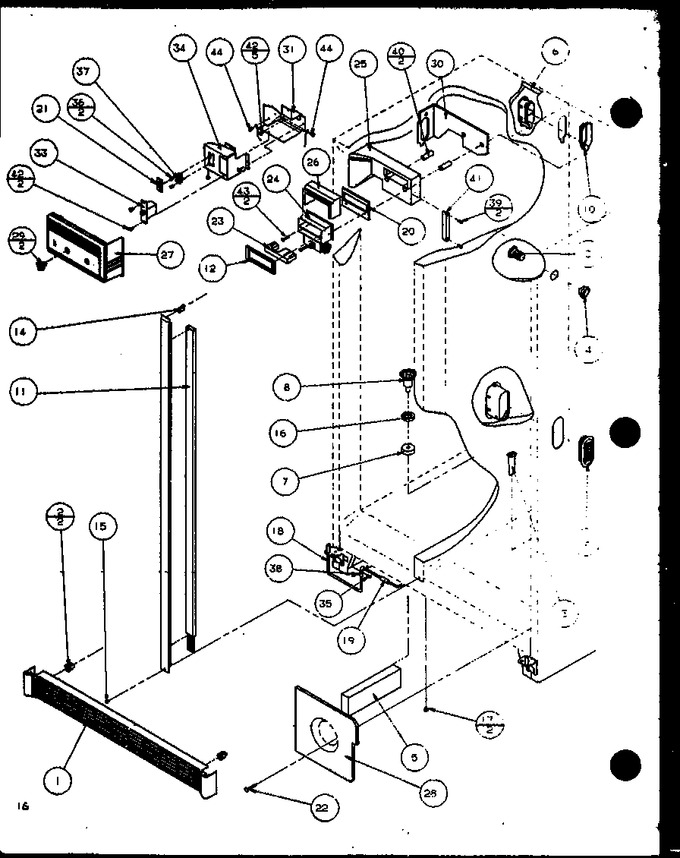 Diagram for 2599CIWW (BOM: P1121501W W)