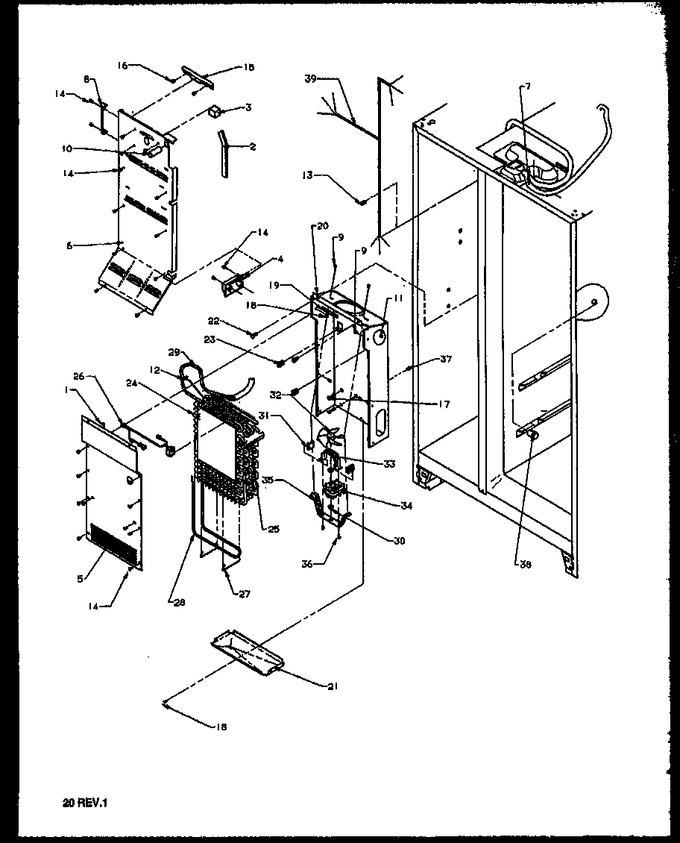 Diagram for 2599CIWEA (BOM: P1170601W L)