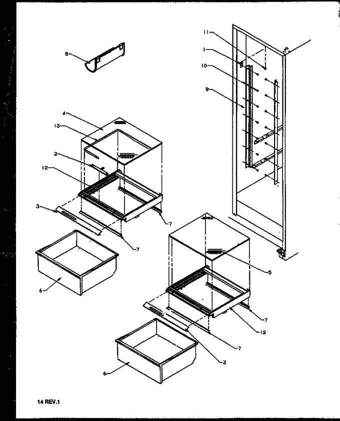 Diagram for 1999CIWEA (BOM: P1171101W L)