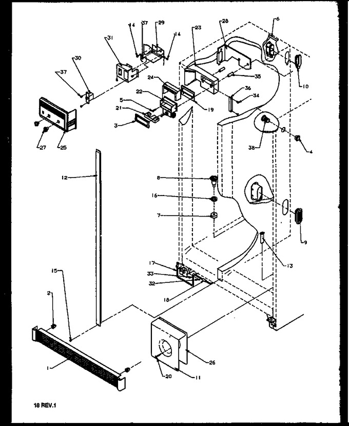 Diagram for 1999CIWEA (BOM: P1171101W L)