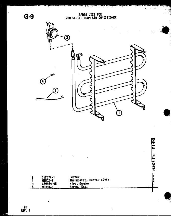 Diagram for 2185NH (BOM: P5541711R)