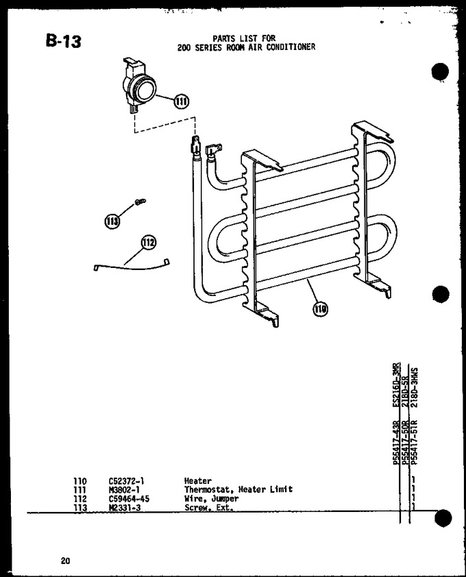 Diagram for 218D-3HWS (BOM: P5541751R)