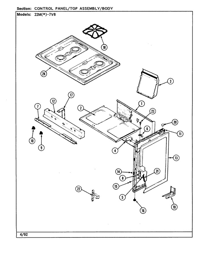 Diagram for 22M-7KLXV8