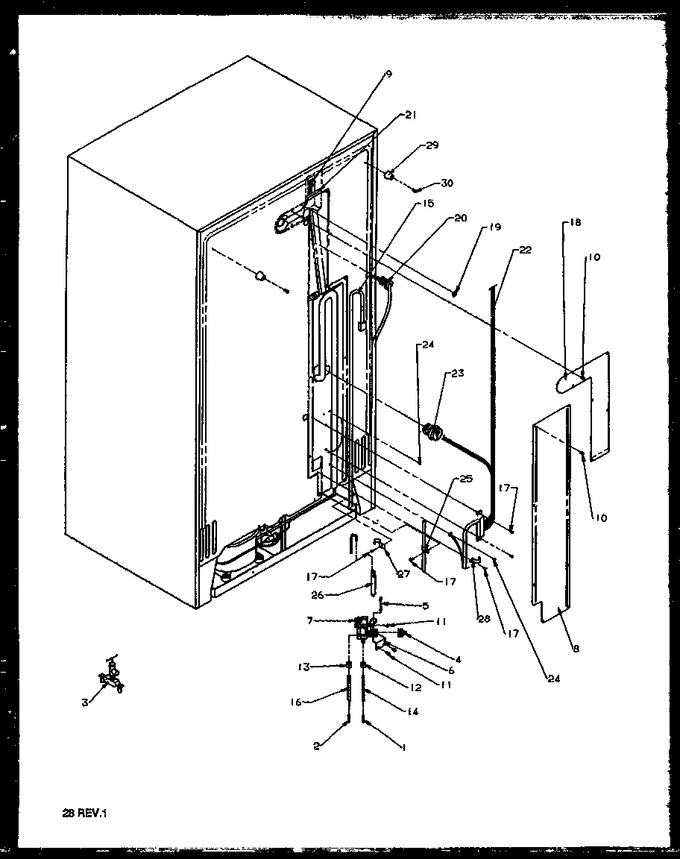 Diagram for 2599CIWEW (BOM: P1170601W W)