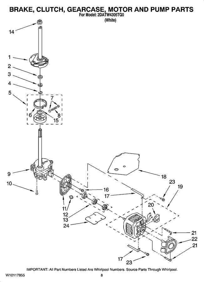 Diagram for 2DATW4305TQ0