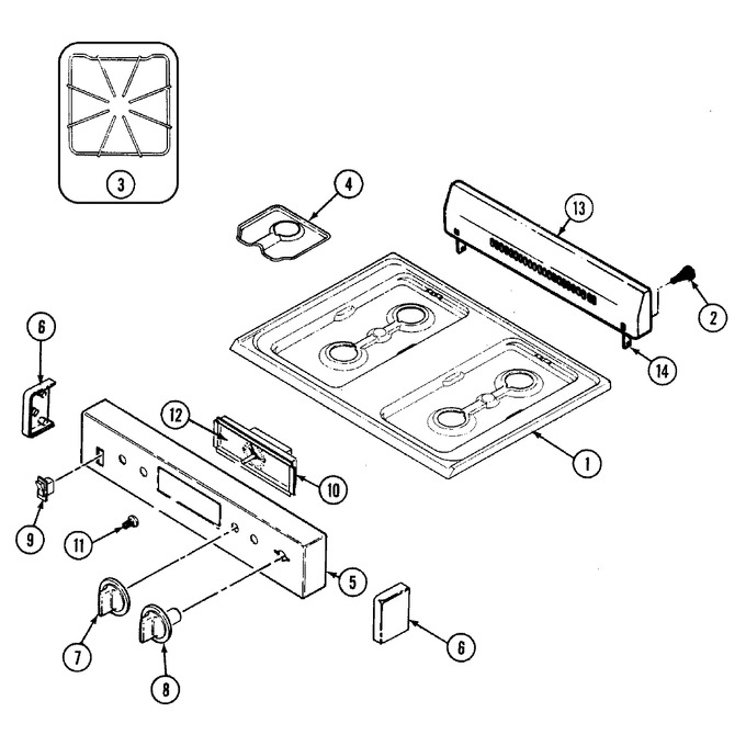 Diagram for 3201XTW
