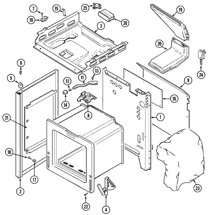 Diagram for A3438SRA