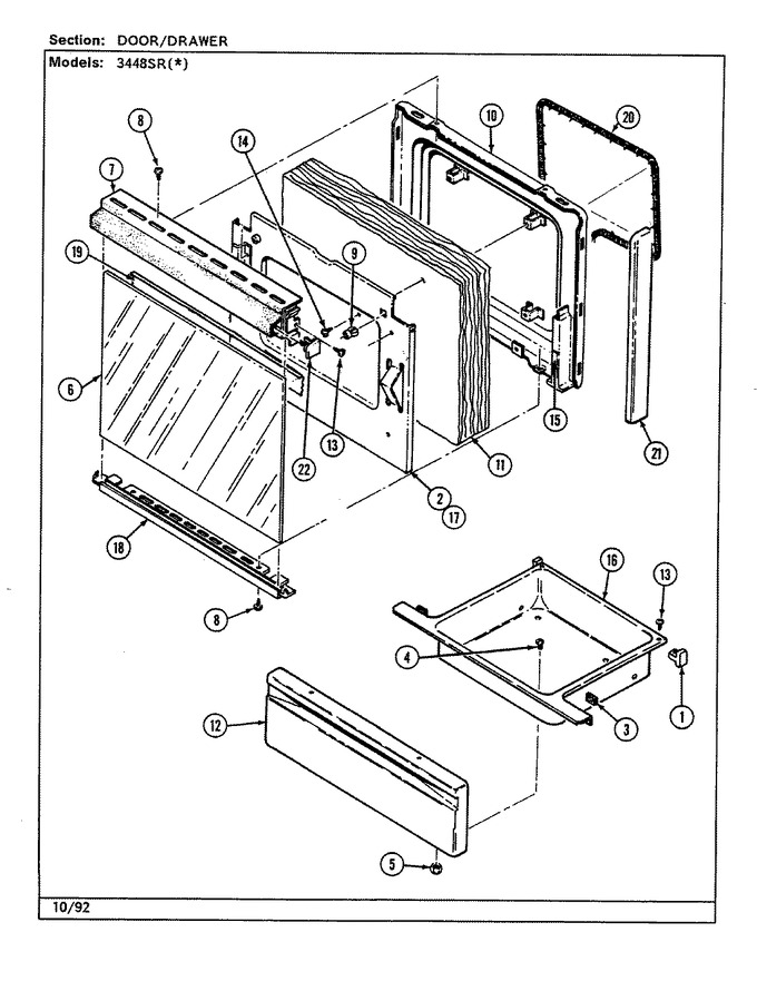 Diagram for 3448SRA
