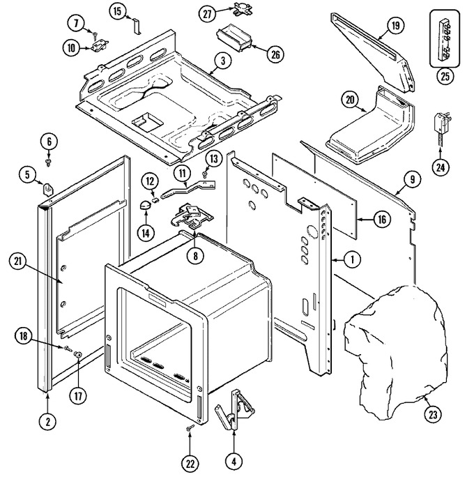 Diagram for 3458XVA