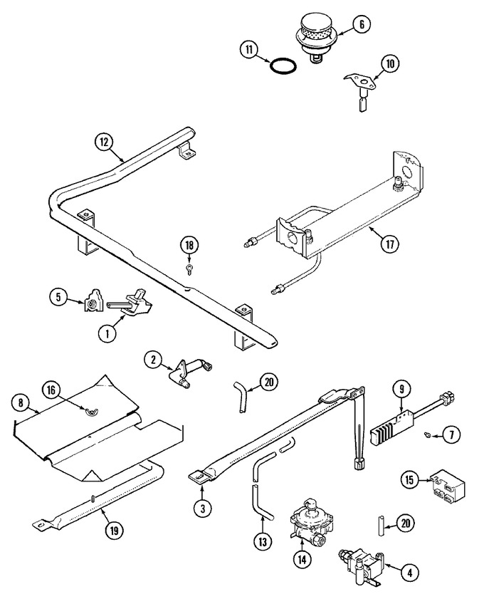 Diagram for CG3438SRW