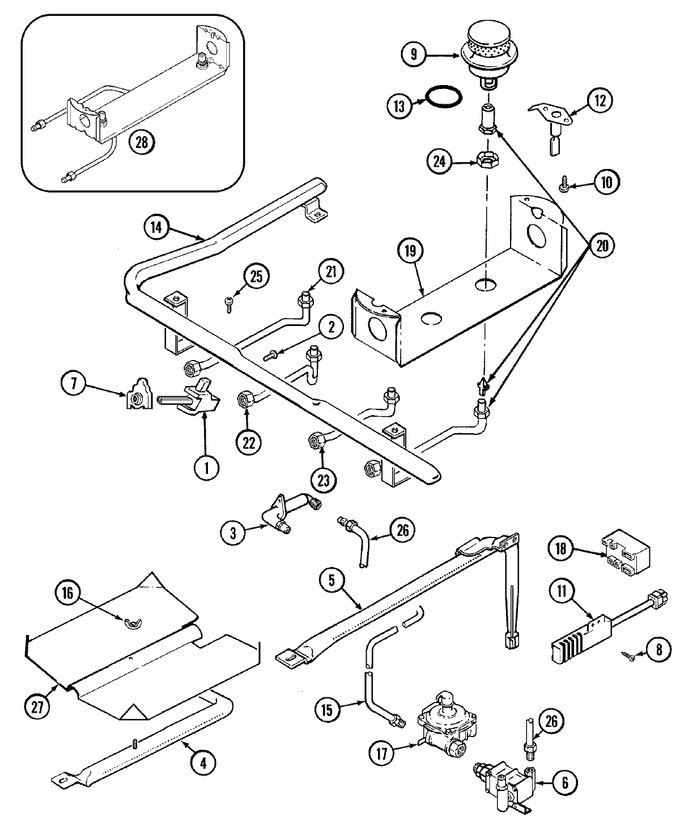 Diagram for 3468XVA