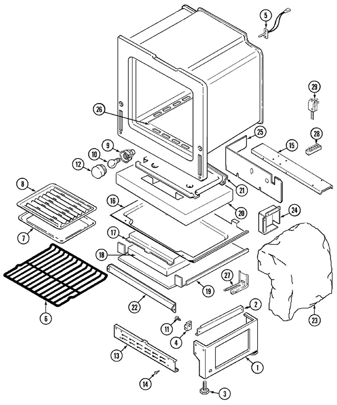 Diagram for CRG9600AAL