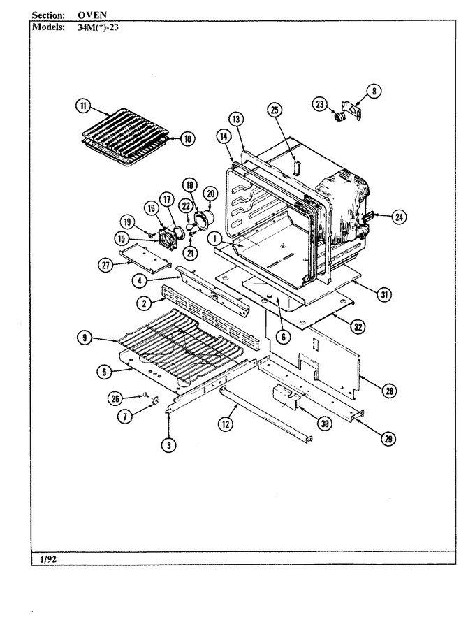 Diagram for 34MN-23CKX-ON