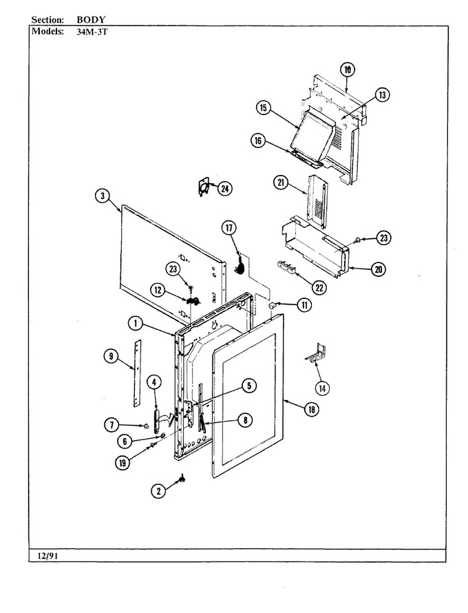 Diagram for 34MA-3TKXW-ON