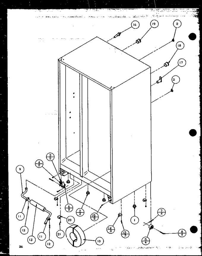 Diagram for 35271 (BOM: P1121805W W)