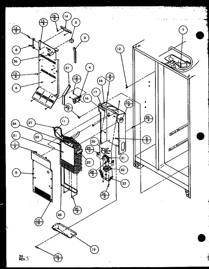 Diagram for 35278 (BOM: P1121806W L)