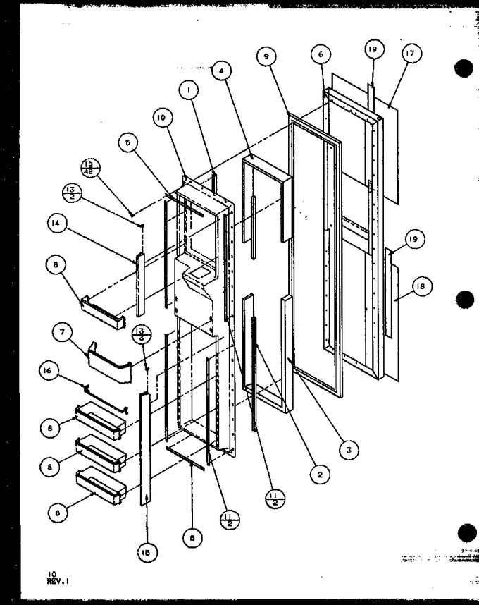 Diagram for 35271 (BOM: P1121805W W)