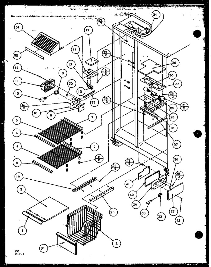 Diagram for 35271 (BOM: P1121805W W)