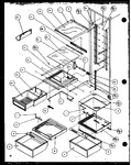 Diagram for 15 - Ref Shelving And Drawers