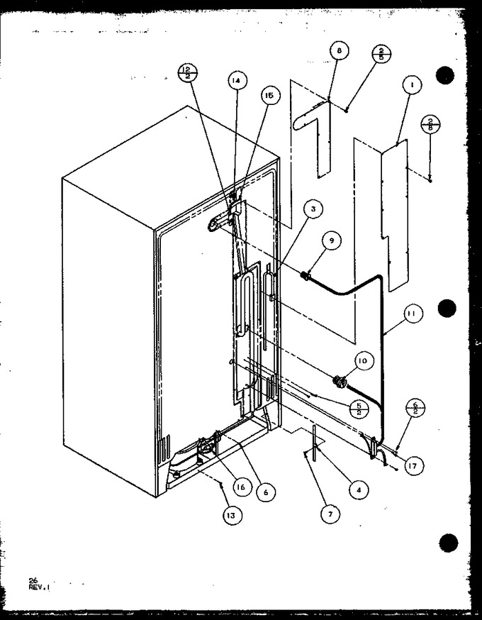 Diagram for 36538L (BOM: P1121903W L)