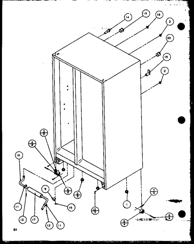 Diagram for 36538L (BOM: P1121903W L)