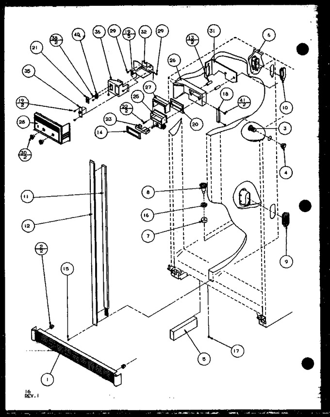 Diagram for 36538L (BOM: P1121903W L)