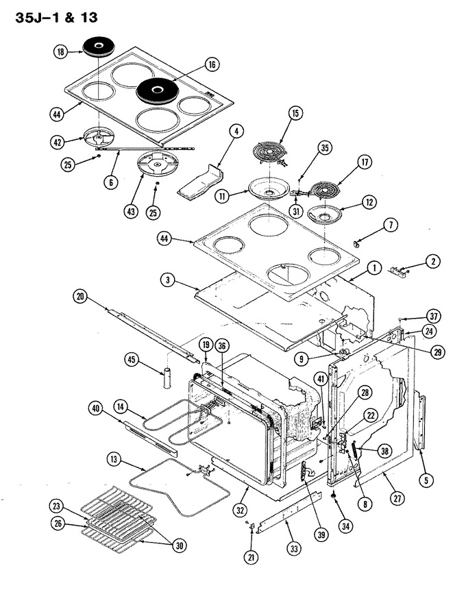 Diagram for 35JA-13LXS-ON