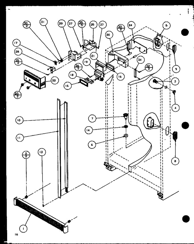 Diagram for 36041 (BOM: P1122101W W)