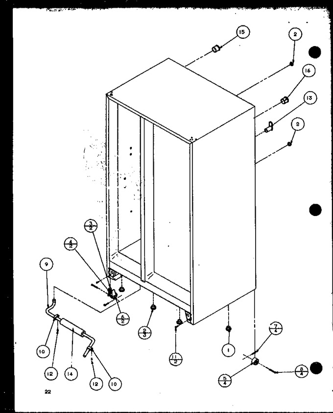 Diagram for 36041 (BOM: P1122101W W)