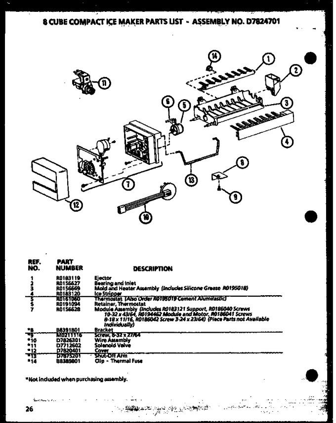 Diagram for 36071 (BOM: P1108705W)