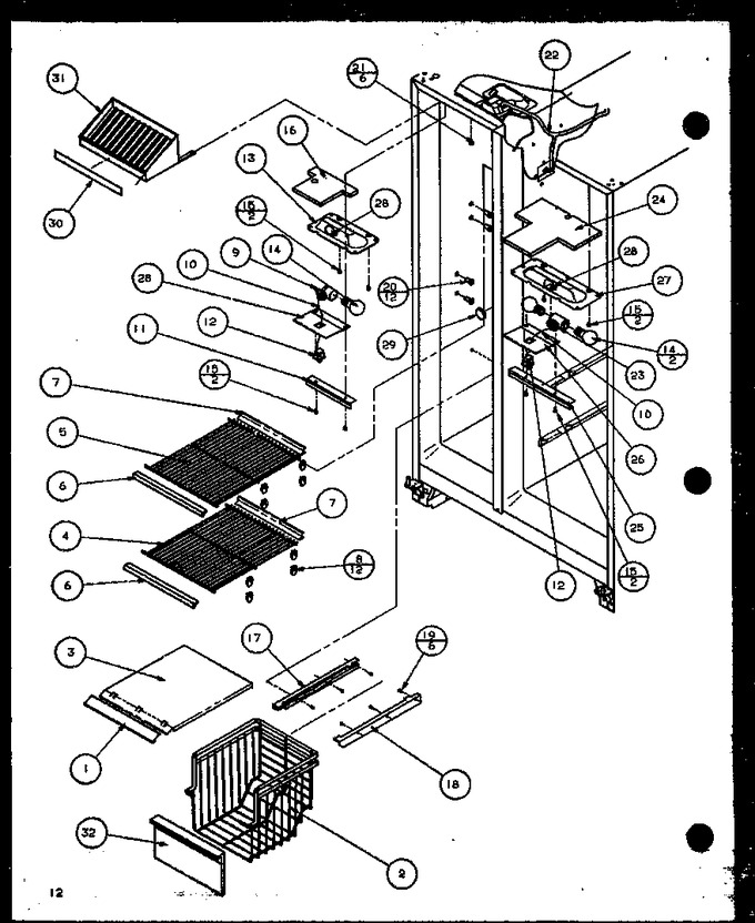 Diagram for 36071 (BOM: P1108705W)