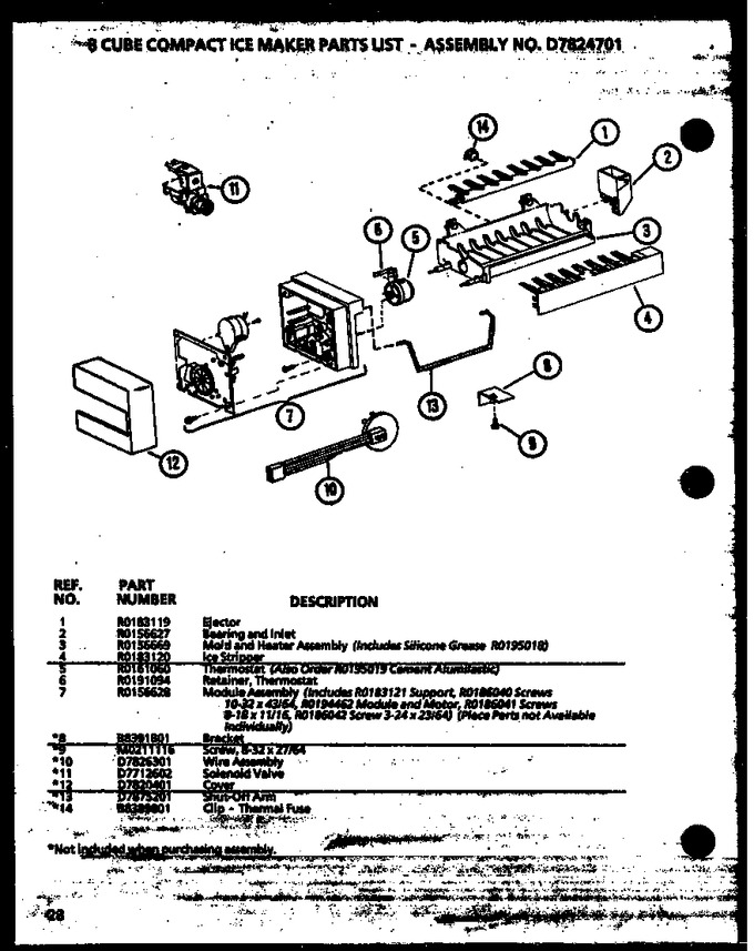 Diagram for 36078 (BOM: P1115802W)