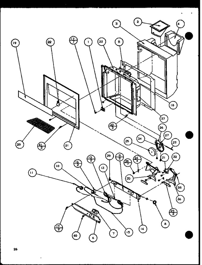 Diagram for 36081 (BOM: P1108701W)