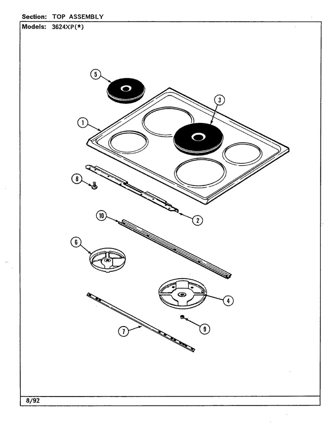 Diagram for 3621XPW